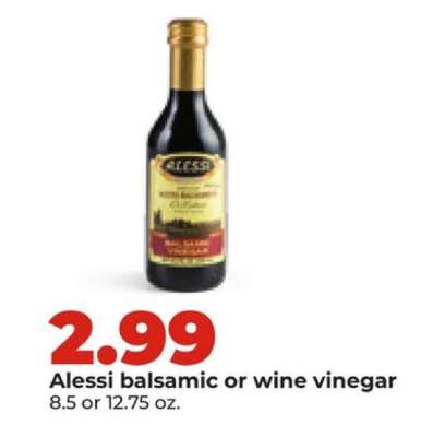 Alessi balsamic or wine vinegar