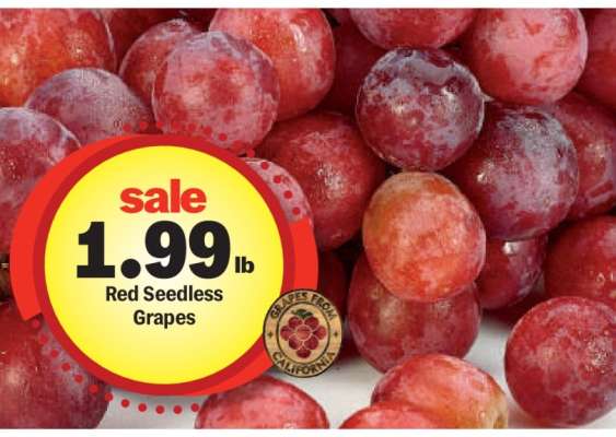 Red Seedless Grapes