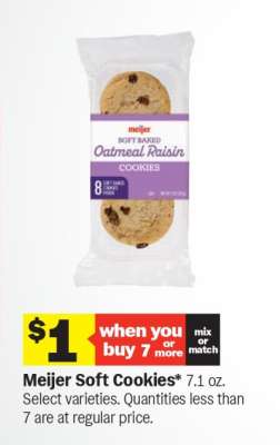 Meijer Soft Cookies*