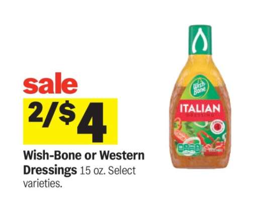Wish-Bone or Western Dressings