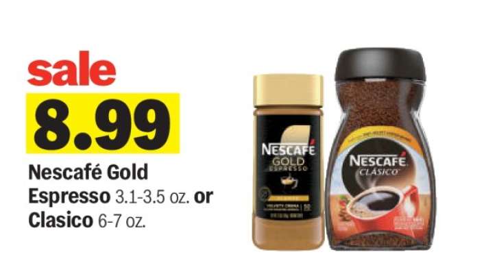 Nescafé Gold Espresso or Clasico