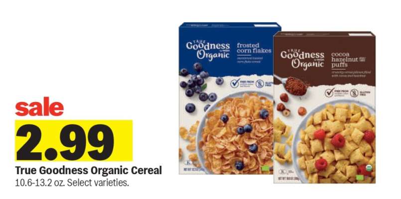 True Goodness Organic Cereal