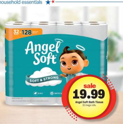 Angel Soft Bath Tissue