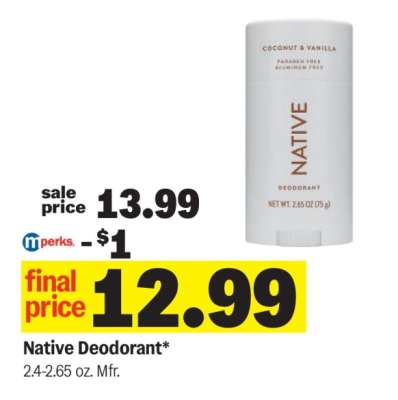 Native Deodorant