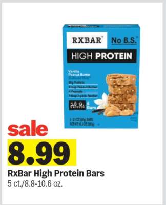 RxBar High Protein Bars