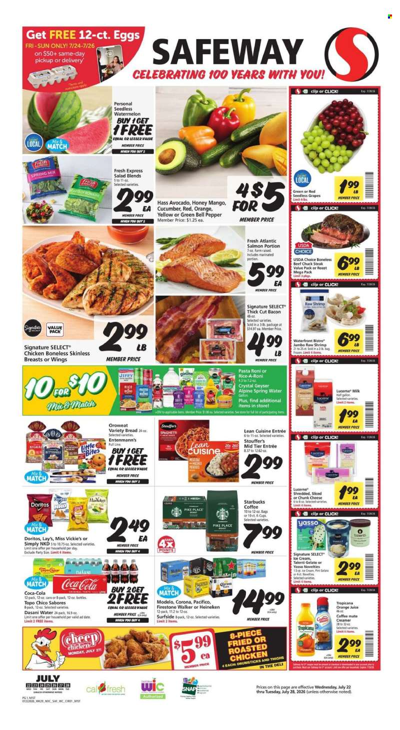 Safeway Flyer - 07/22/2026 - 07/28/2026.