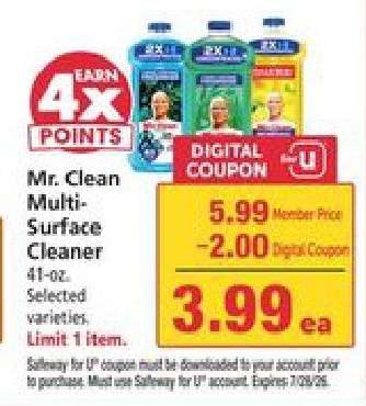 Mr. Clean Multi-Surface Cleaner