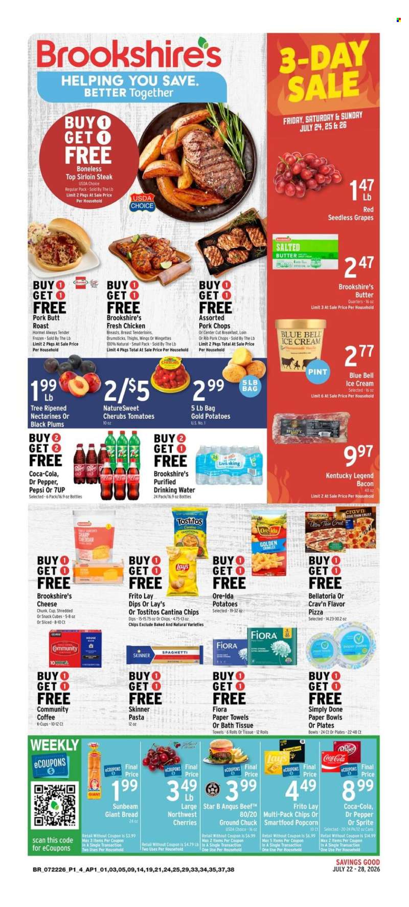 Brookshires Flyer - 07/22/2026 - 07/28/2026.
