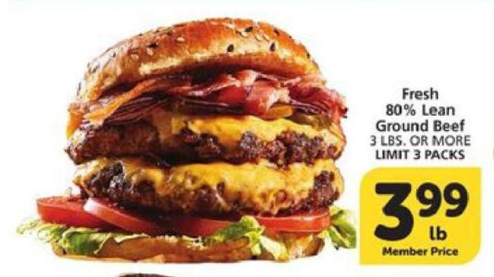 Fresh 80% Lean Ground Beef