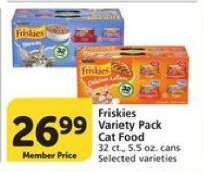 Friskies Variety Pack Cat Food