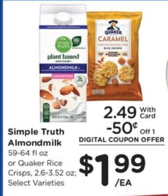 Simple Truth Almondmilk
