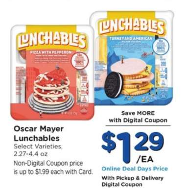 Oscar Mayer Lunchables