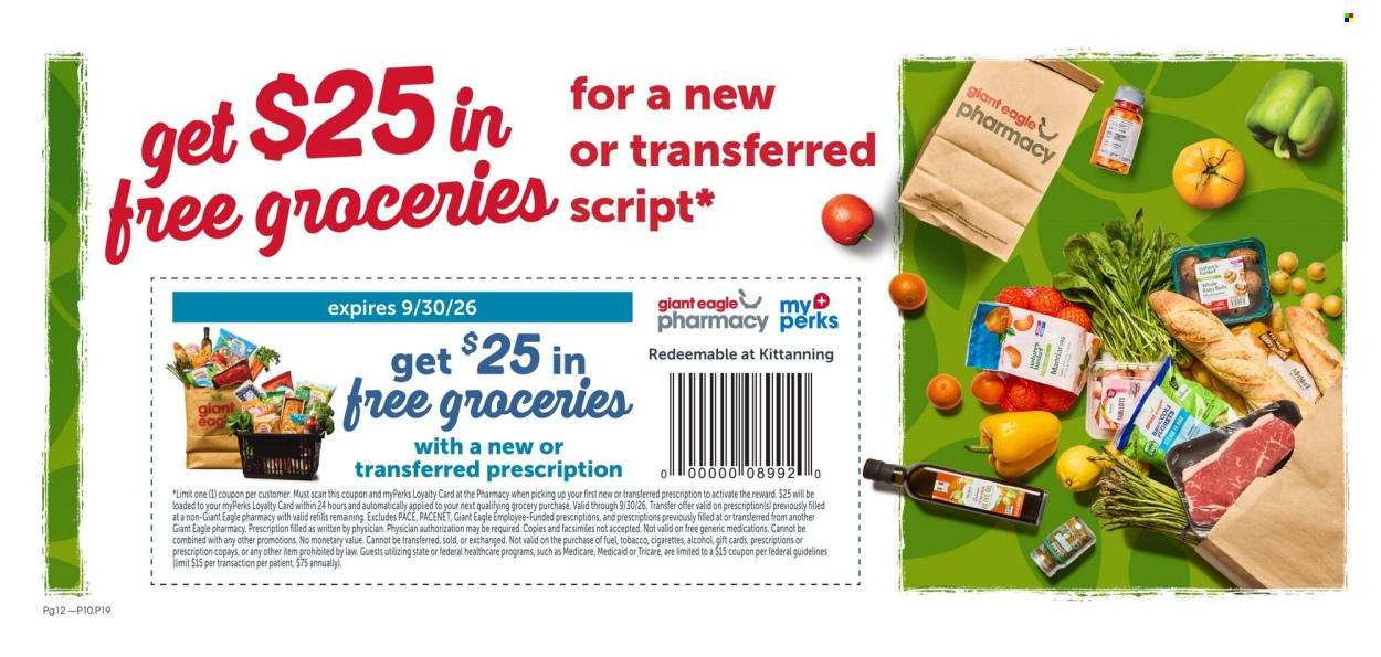 Giant Eagle ad - 07/23/2026 - 07/29/2026. Page 12