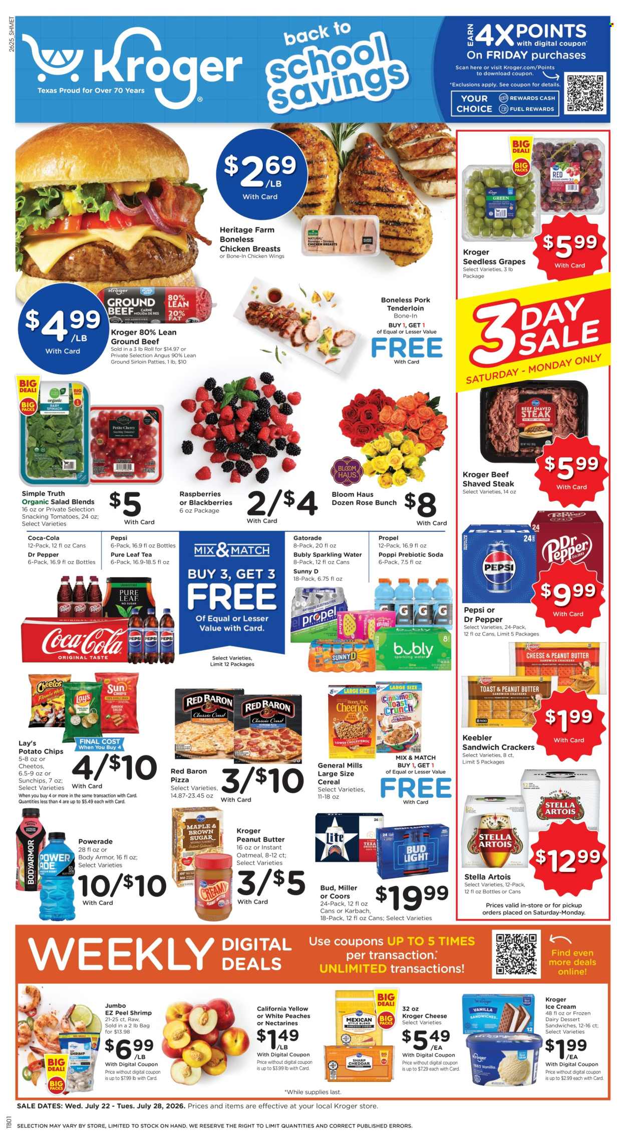 Kroger ad - 07/22/2026 - 07/28/2026. Page 1