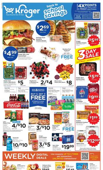 Kroger Flyer - 07/22/2026 - 07/28/2026.