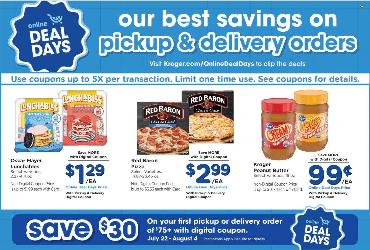 Kroger ad - 07/22/2026 - 07/28/2026. Page 7