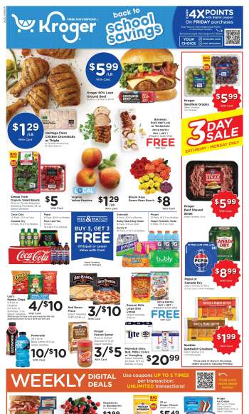 Kroger Flyer - 07/22/2026 - 07/28/2026.