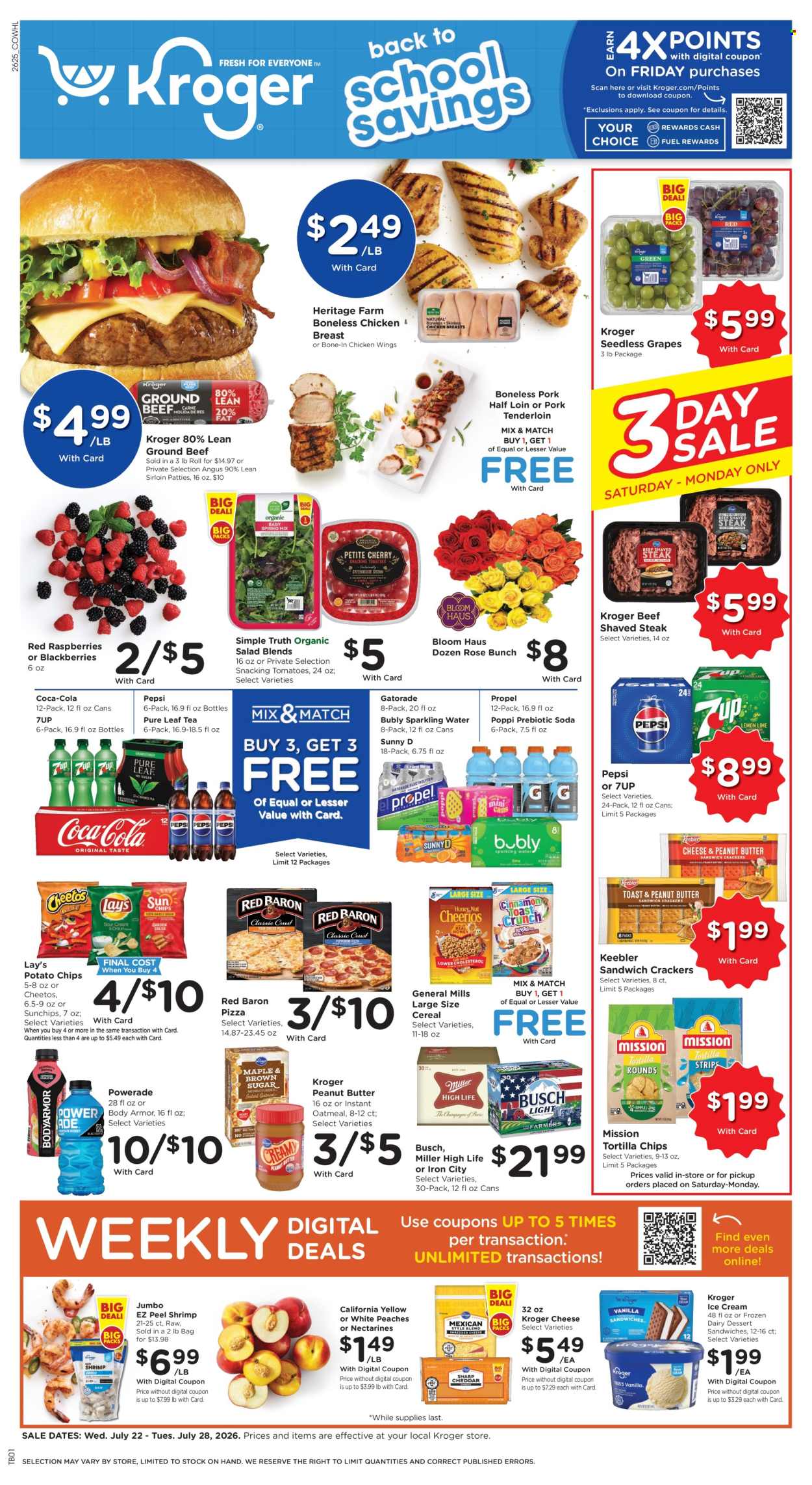 Kroger ad - 07/22/2026 - 07/28/2026. Page 1