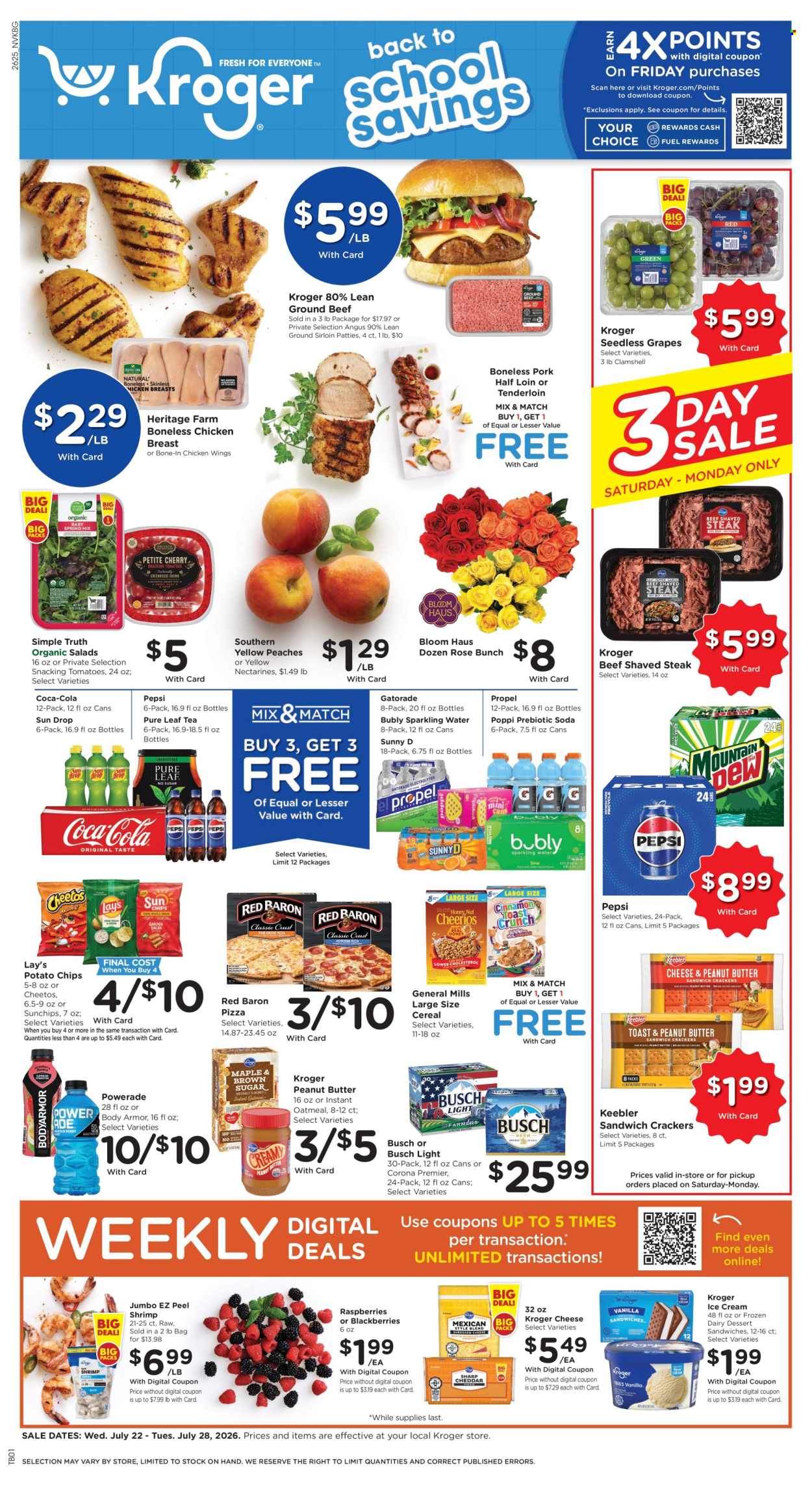 Kroger ad - 07/22/2026 - 07/28/2026. Page 1