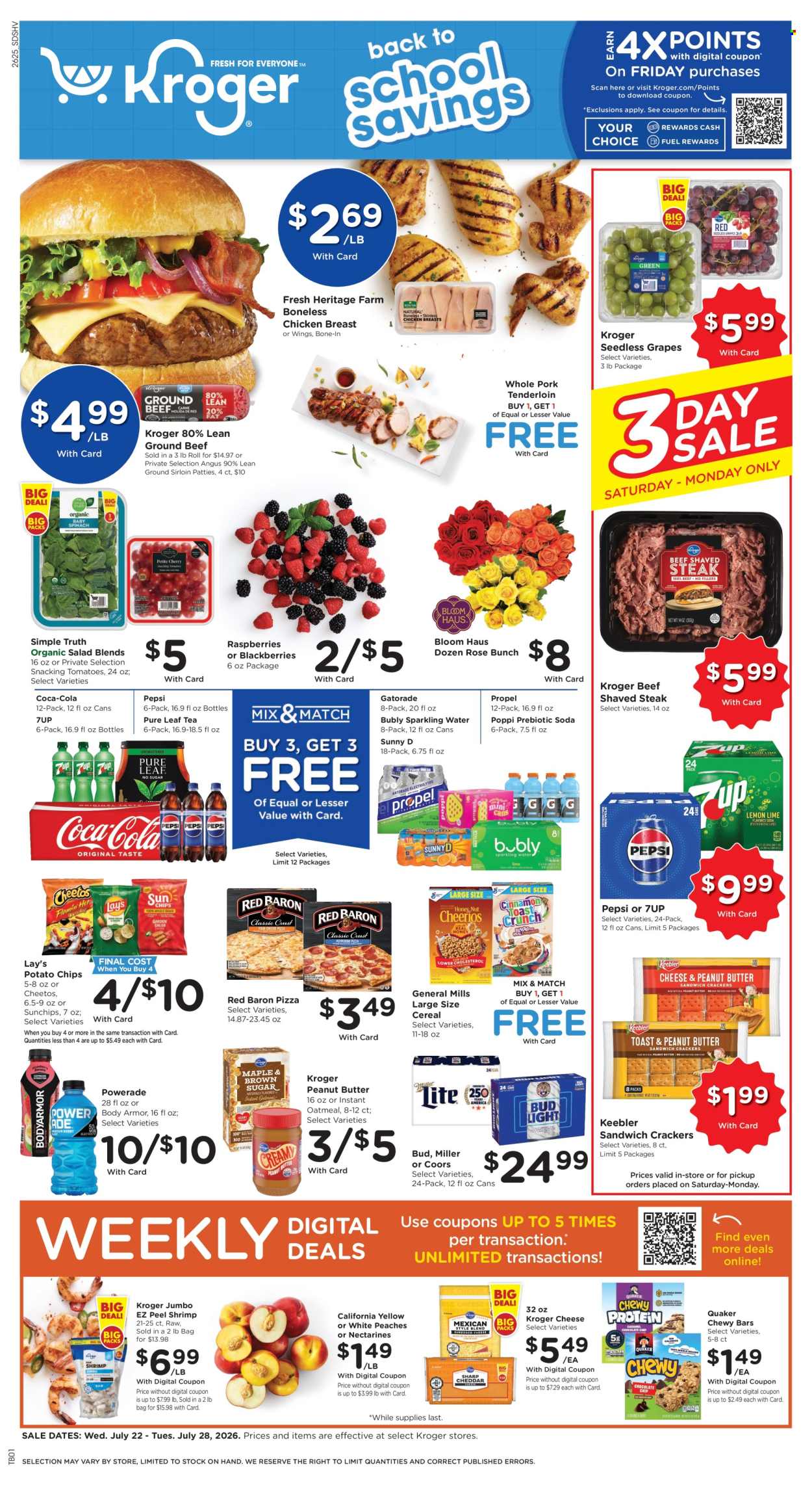 Kroger ad - 07/22/2026 - 07/28/2026. Page 1