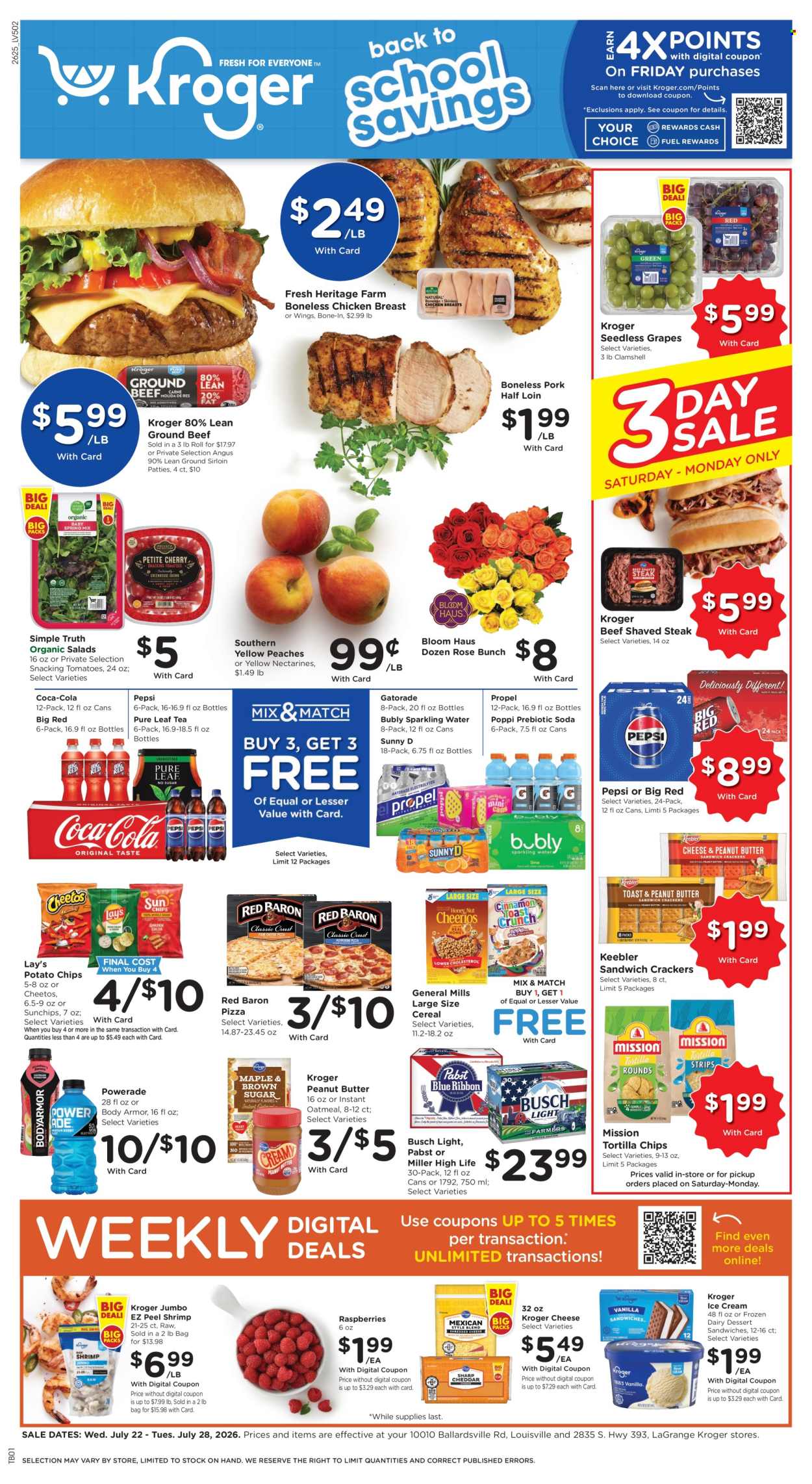 Kroger ad - 07/22/2026 - 07/28/2026. Page 1