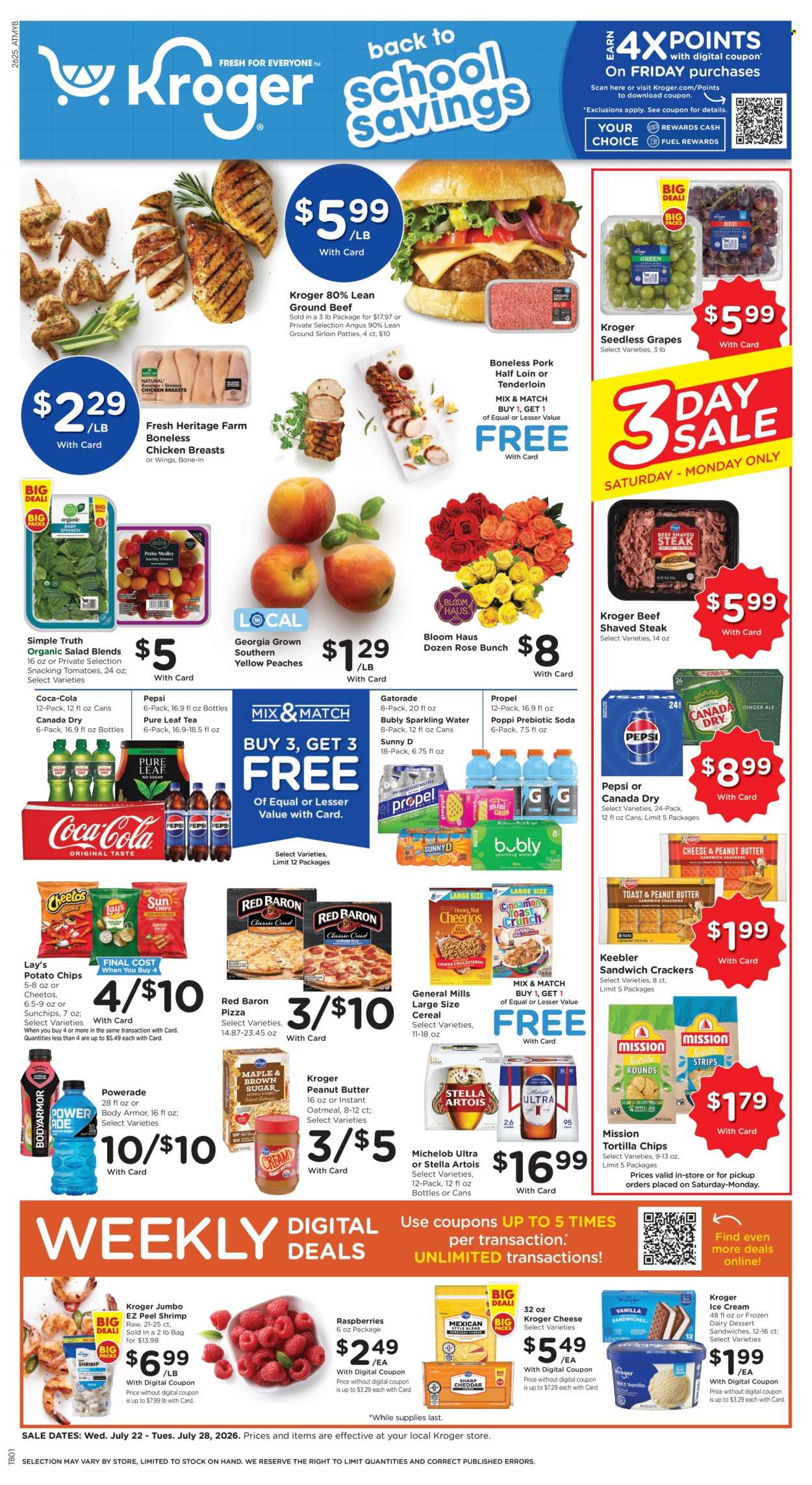 Kroger ad - 07/22/2026 - 07/28/2026. Page 1