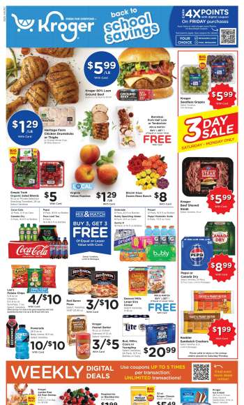 Kroger Flyer - 07/22/2026 - 07/28/2026.