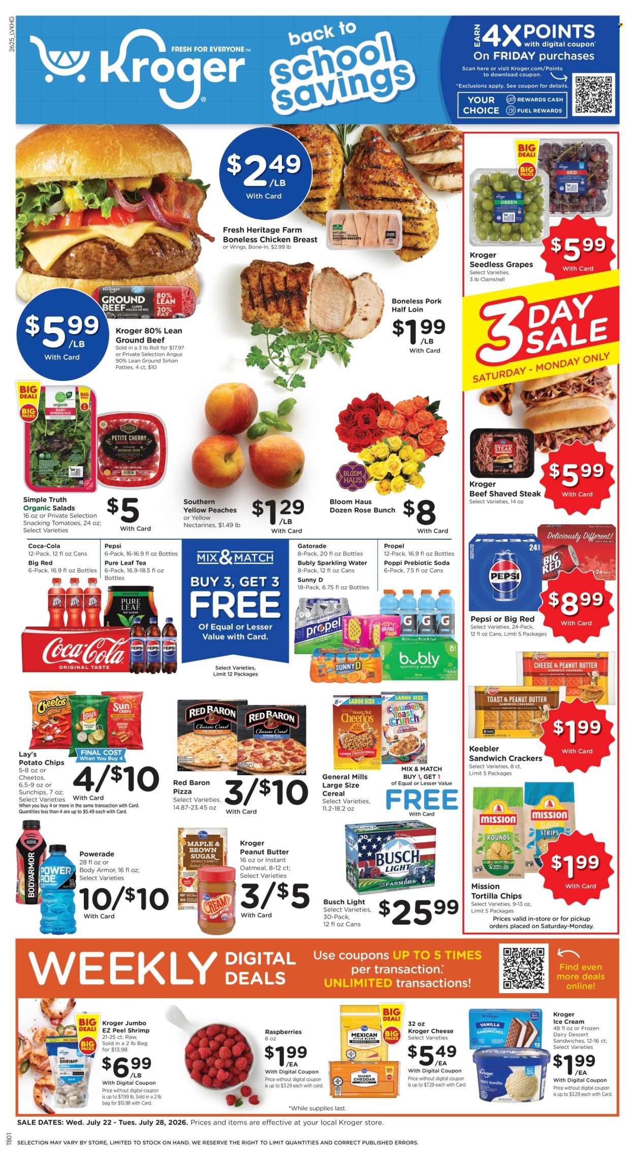 Kroger ad - 07/22/2026 - 07/28/2026. Page 1