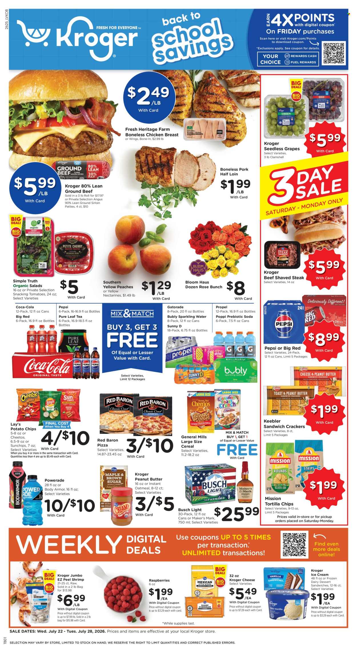 Kroger ad - 07/22/2026 - 07/28/2026. Page 1