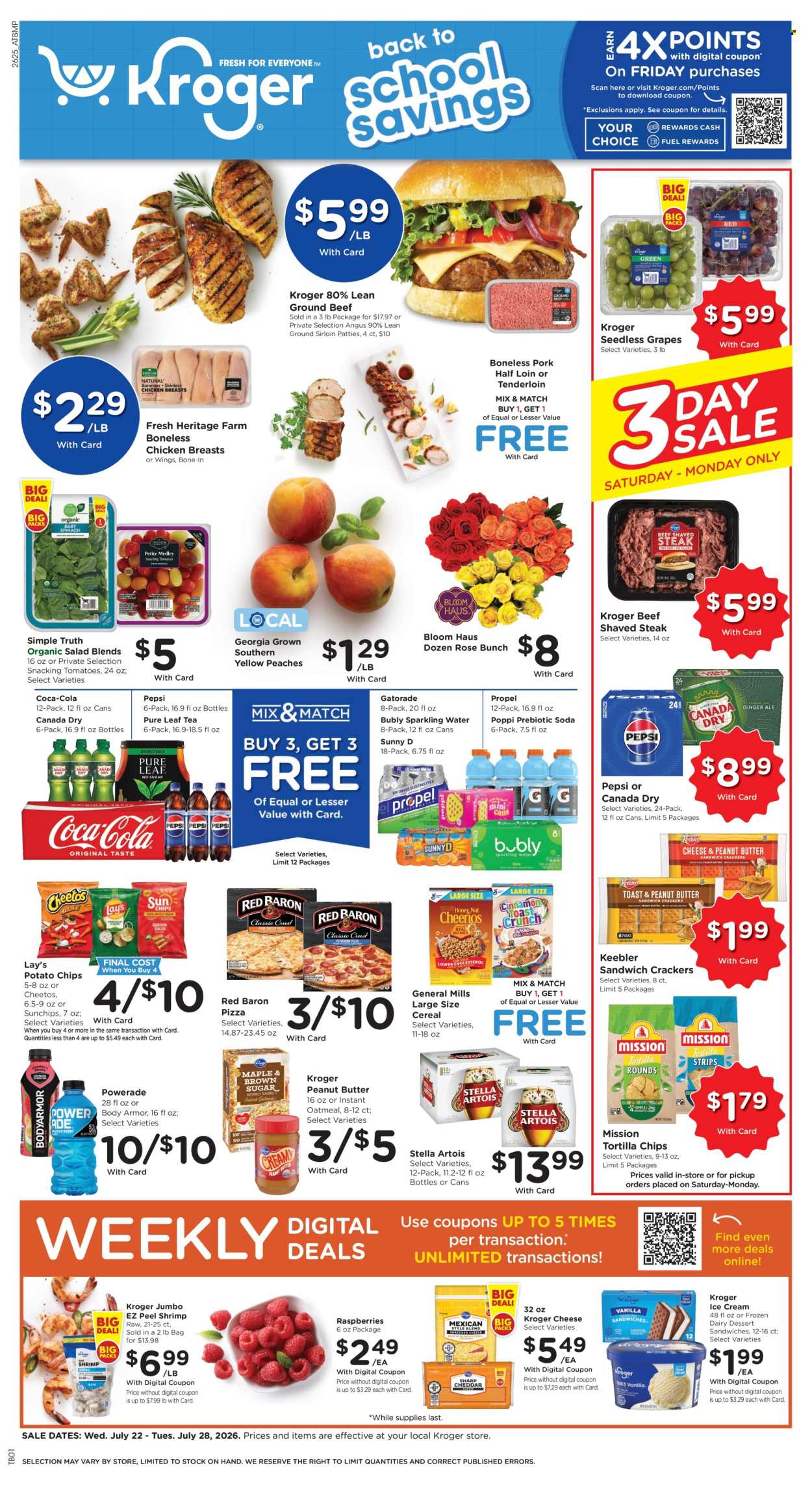 Kroger ad - 07/22/2026 - 07/28/2026. Page 1
