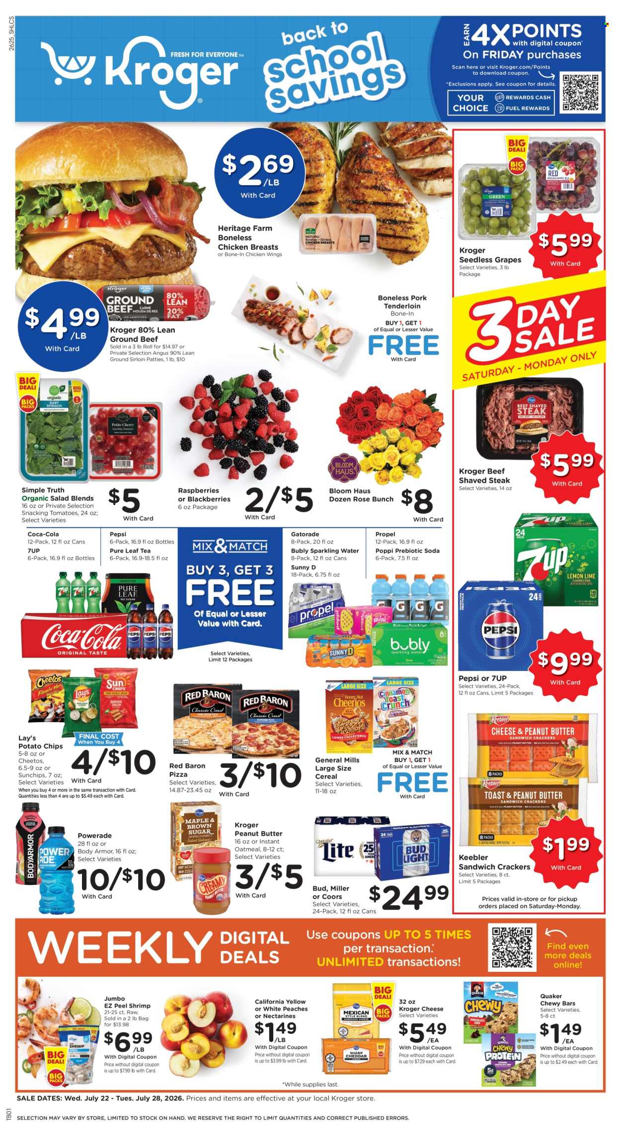 Kroger ad - 07/22/2026 - 07/28/2026. Page 1