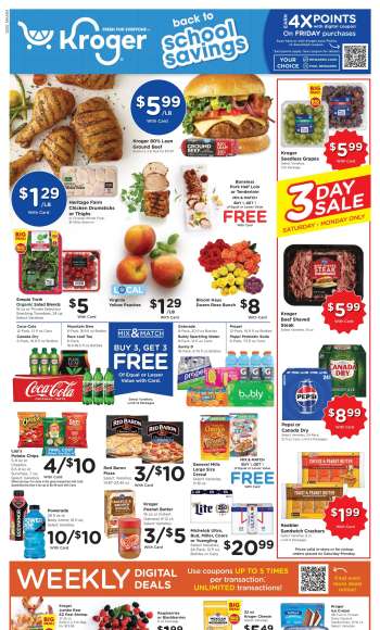 Kroger Flyer - 07/22/2026 - 07/28/2026.