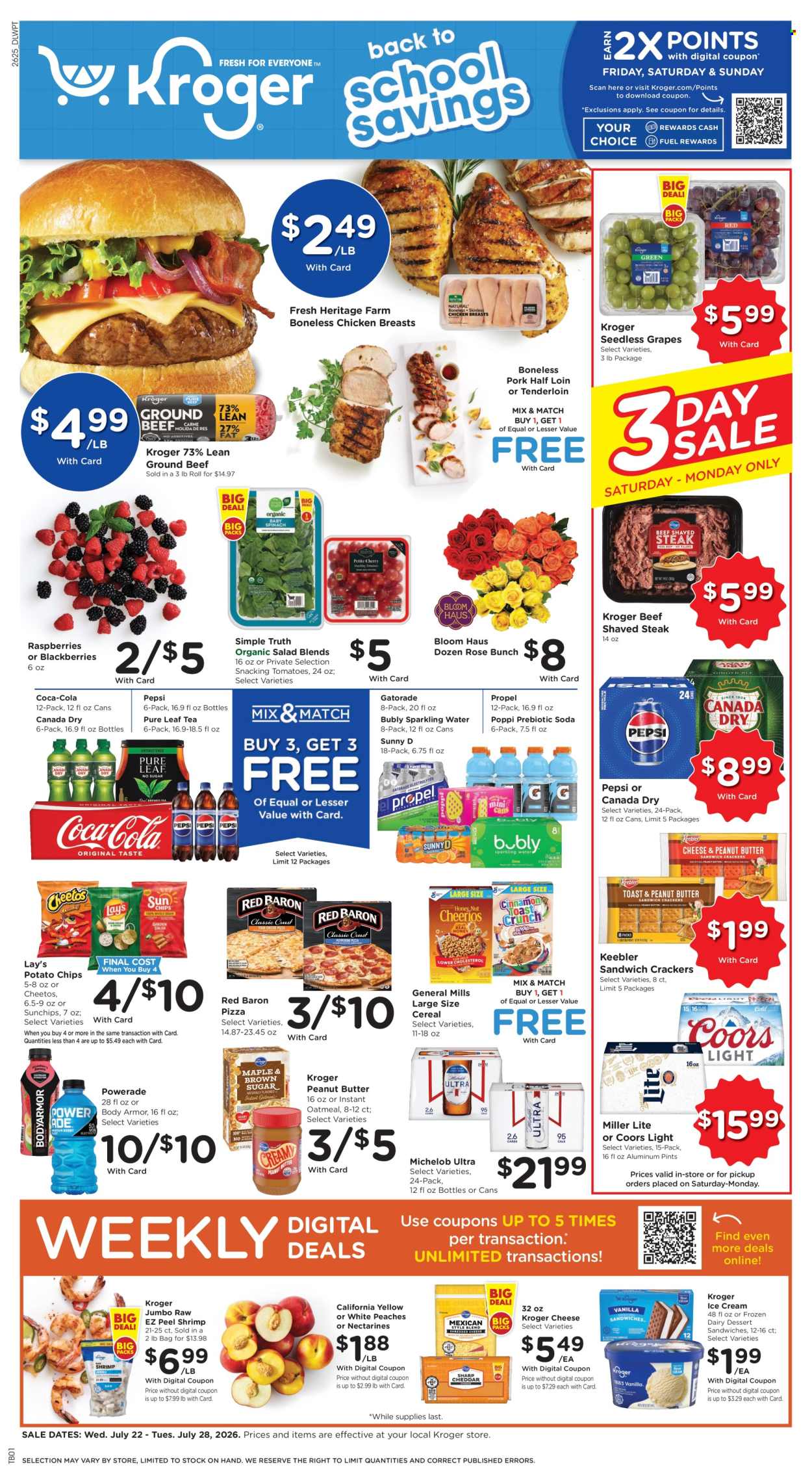Kroger ad - 07/22/2026 - 07/28/2026. Page 1