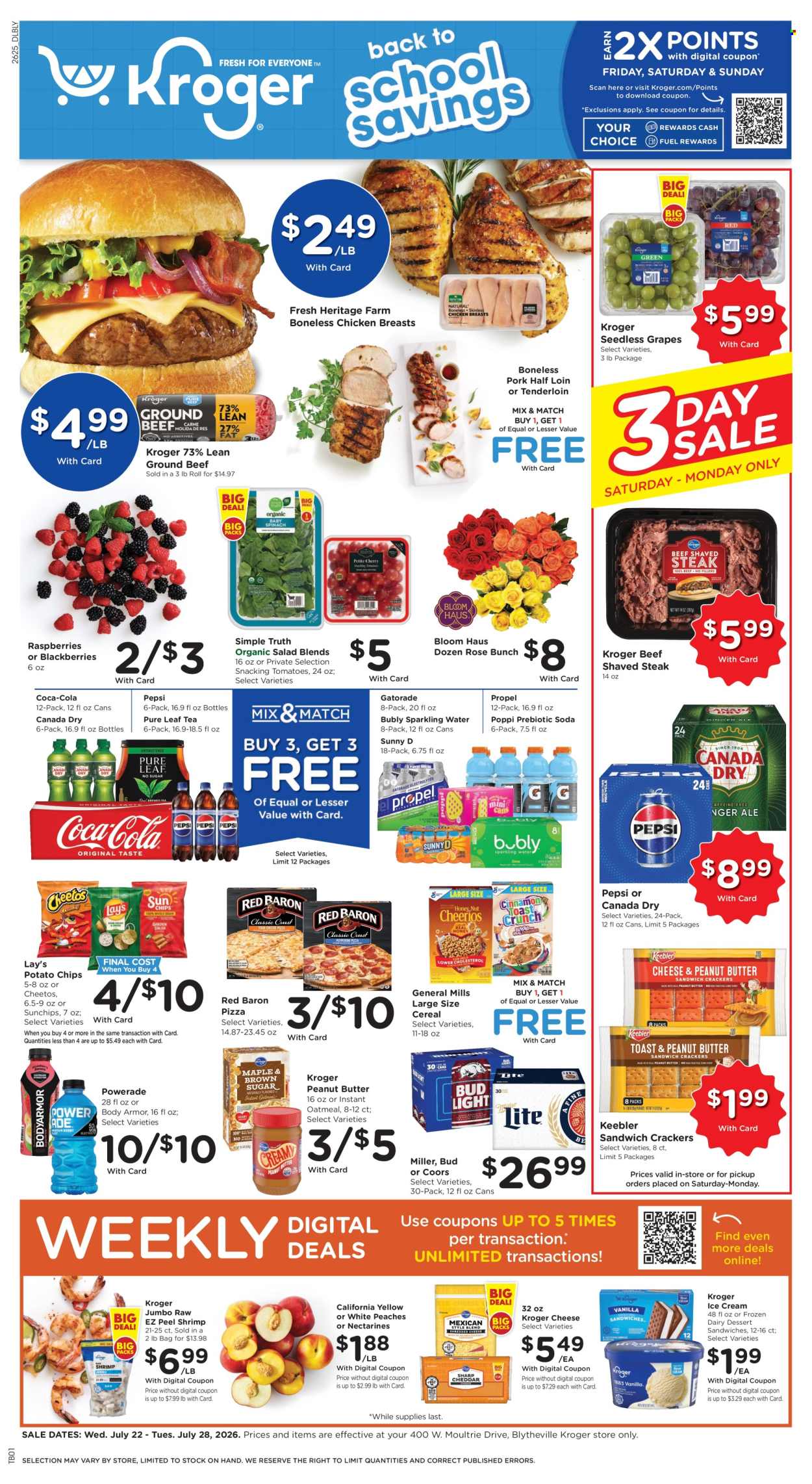 Kroger ad - 07/22/2026 - 07/28/2026. Page 1