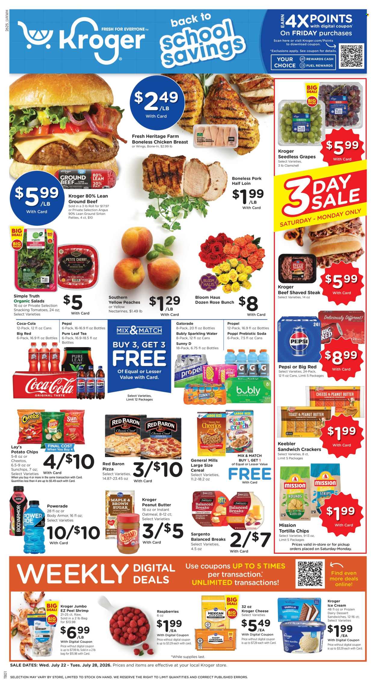 Kroger ad - 07/22/2026 - 07/28/2026. Page 1