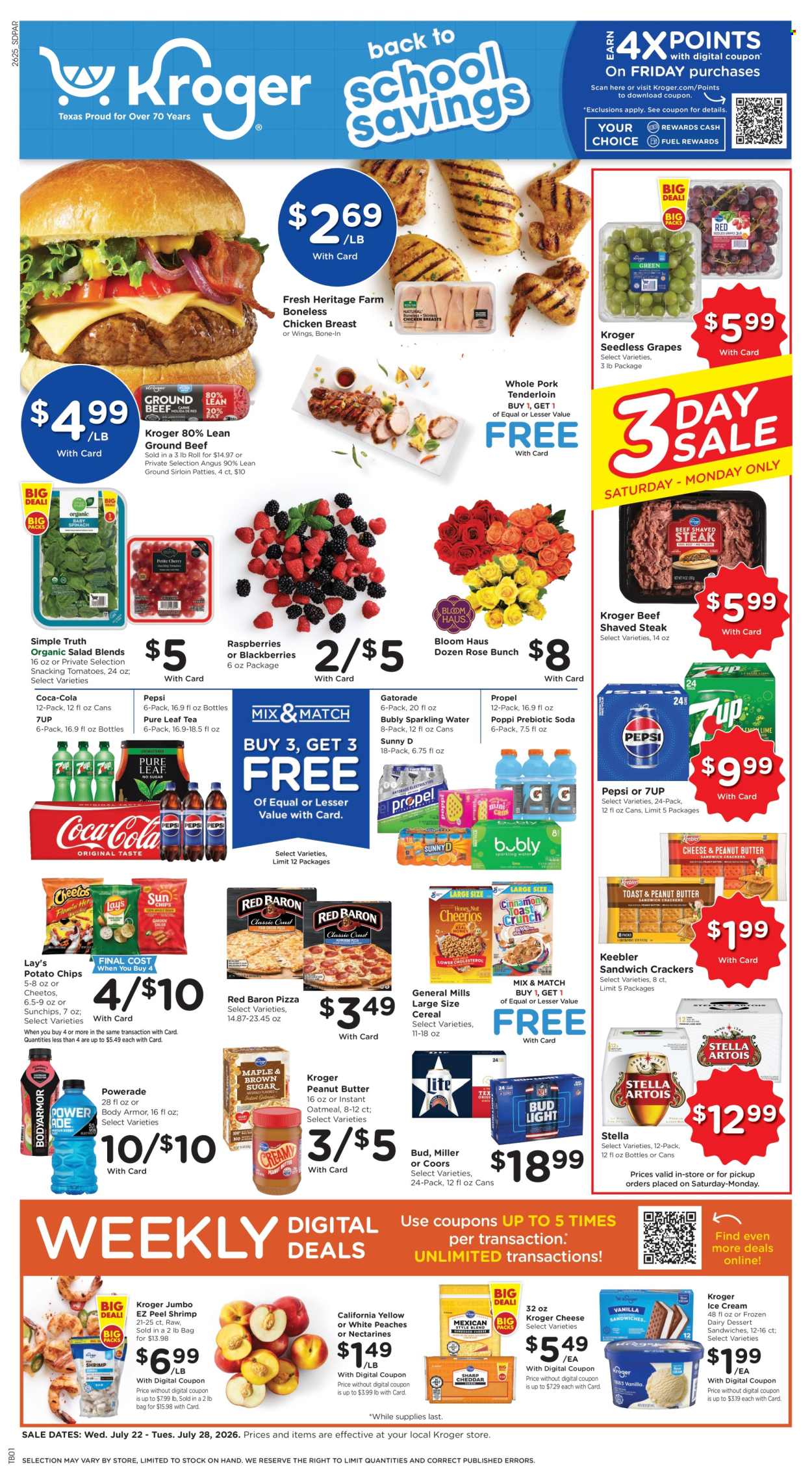 Kroger ad - 07/22/2026 - 07/28/2026. Page 1