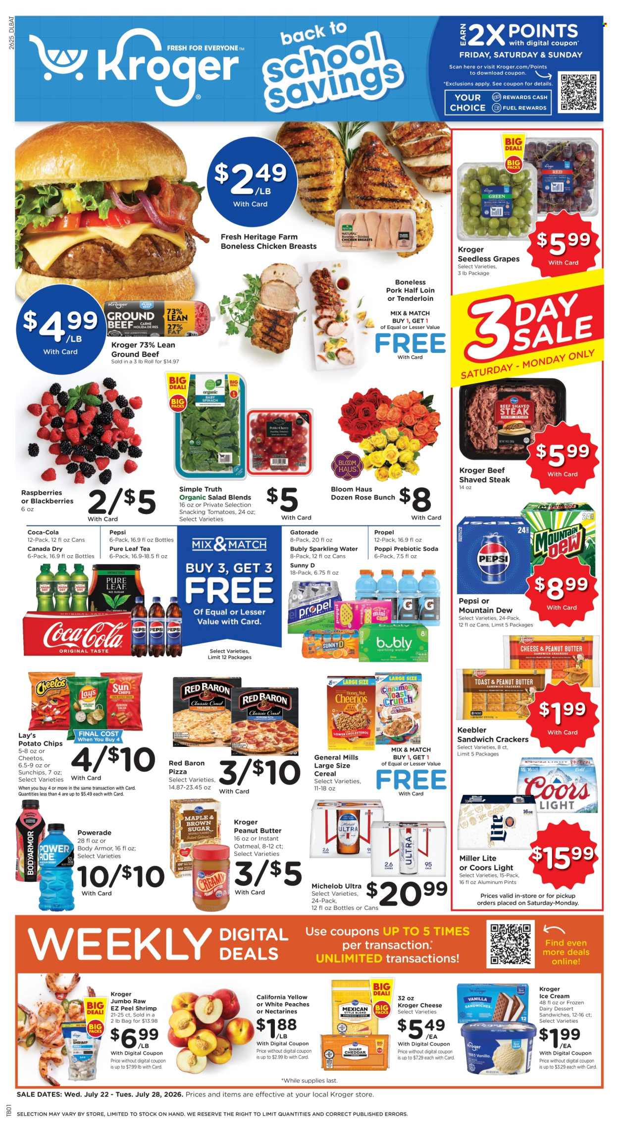 Kroger ad - 07/22/2026 - 07/28/2026. Page 1