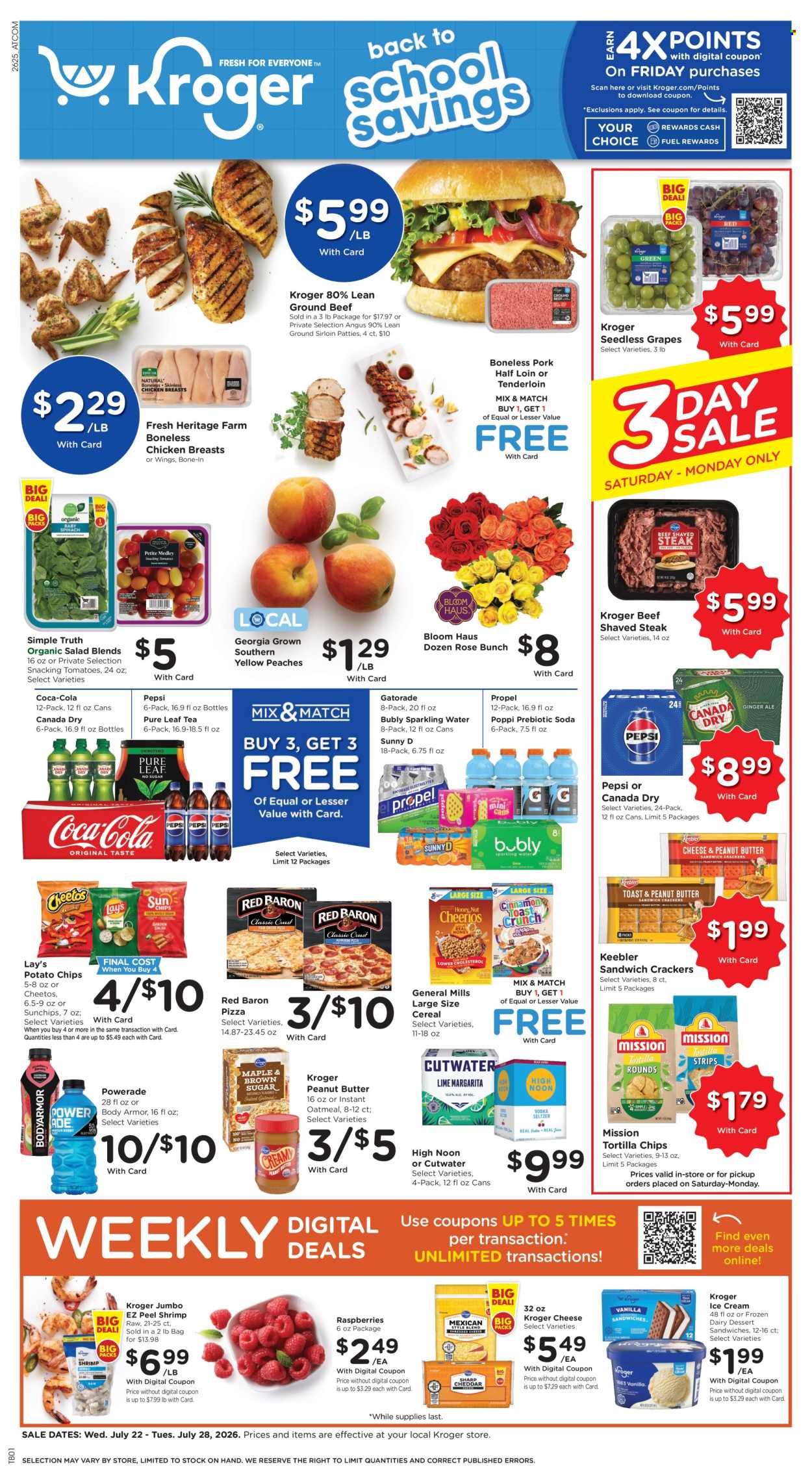 Kroger ad - 07/22/2026 - 07/28/2026. Page 1