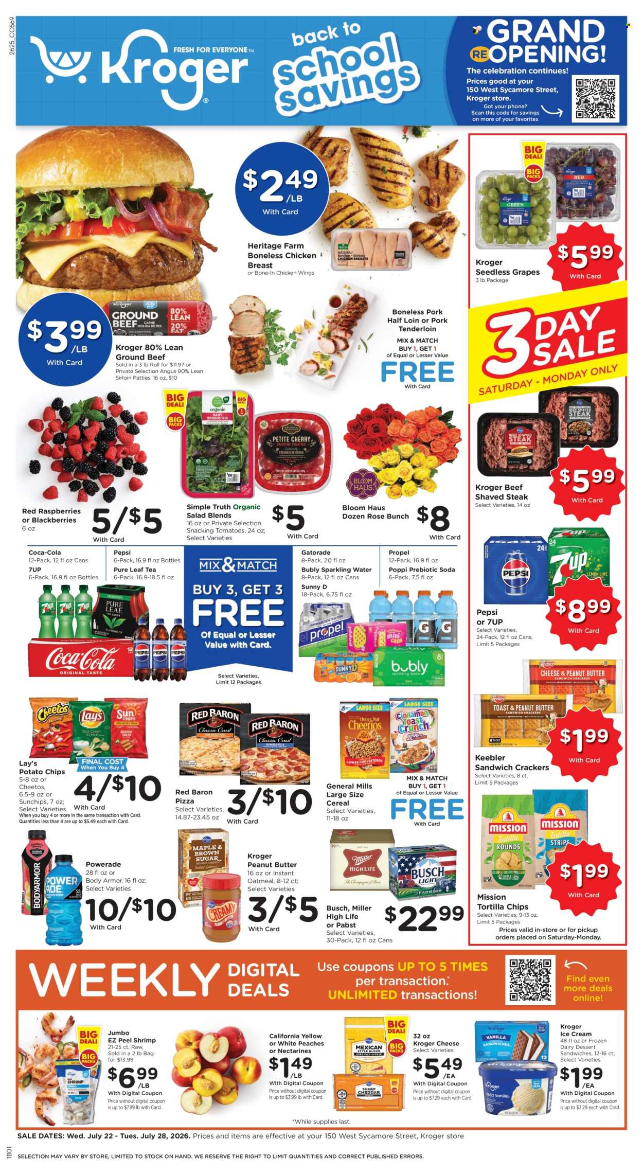 Kroger ad - 07/22/2026 - 07/28/2026. Page 1