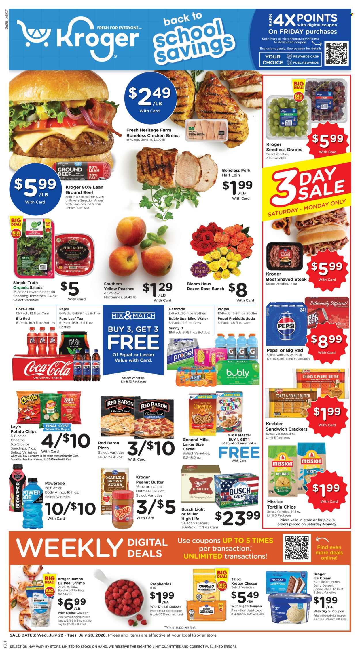 Kroger ad - 07/22/2026 - 07/28/2026. Page 1