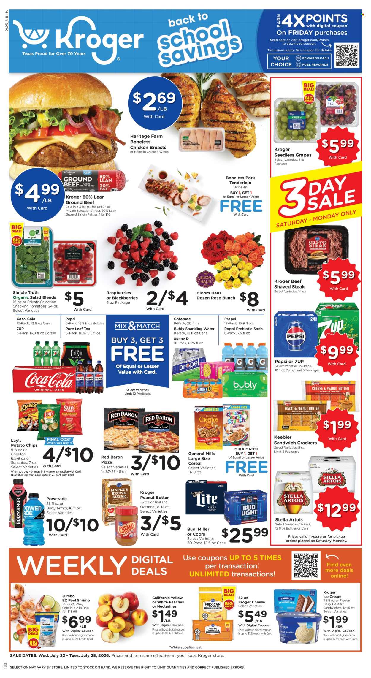 Kroger ad - 07/22/2026 - 07/28/2026. Page 1