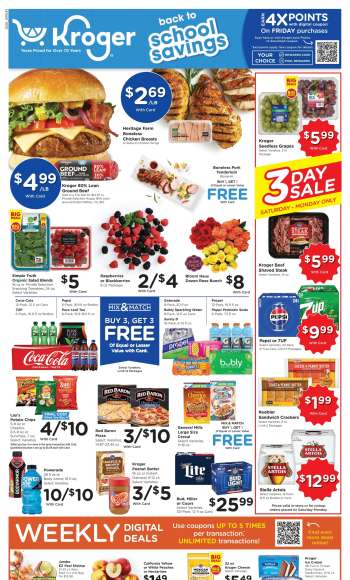 Kroger Flyer - 07/22/2026 - 07/28/2026.