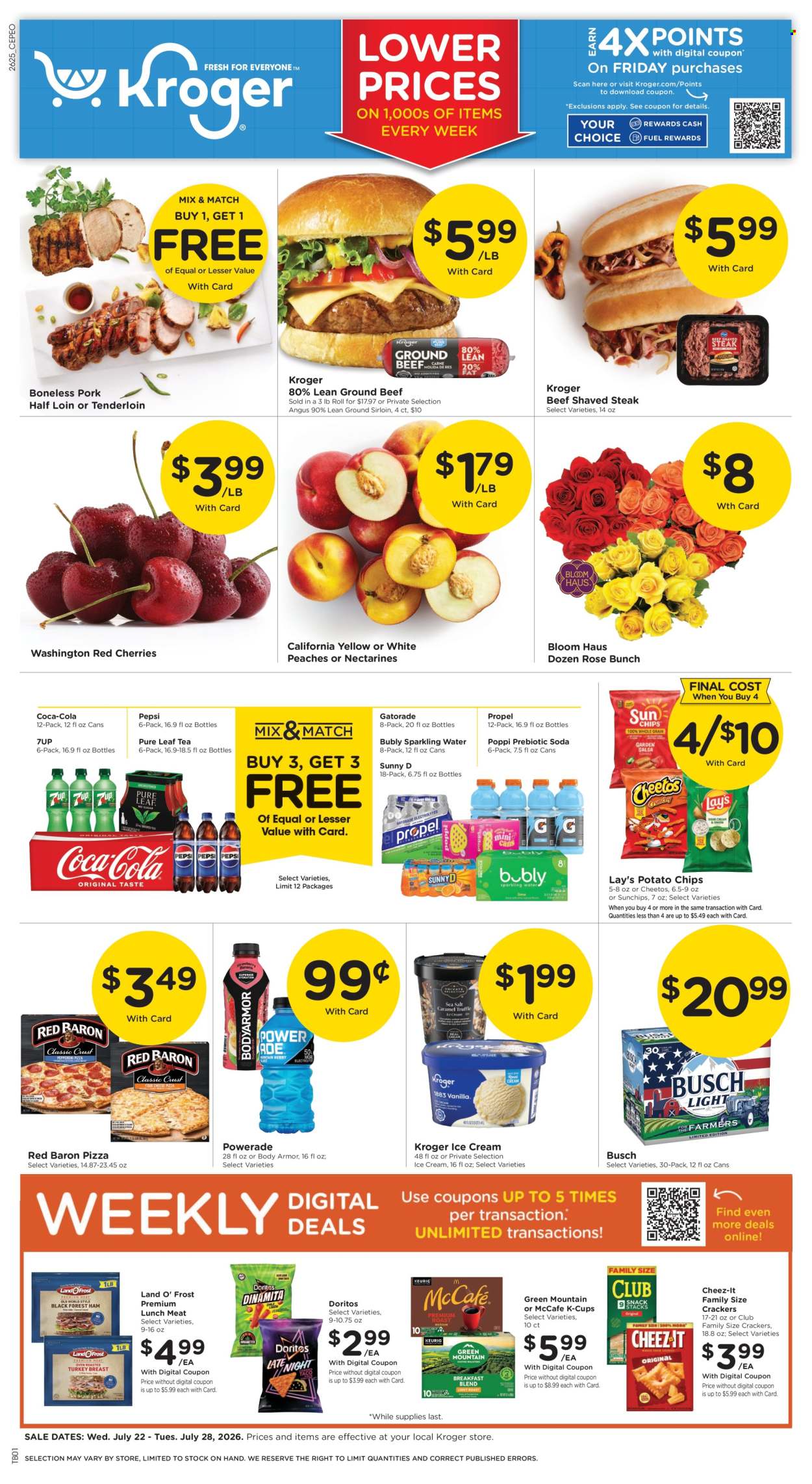 Kroger ad - 07/22/2026 - 07/28/2026. Page 1