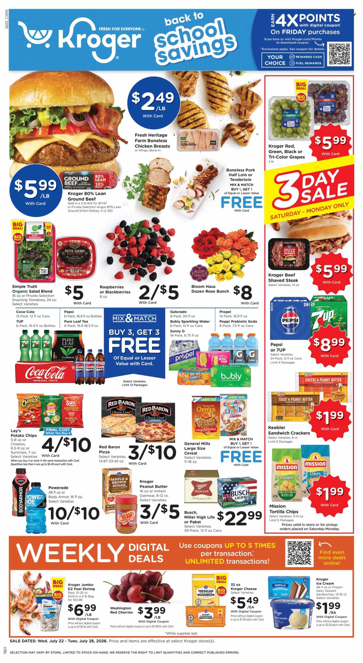 Kroger ad - 07/22/2026 - 07/28/2026. Page 1