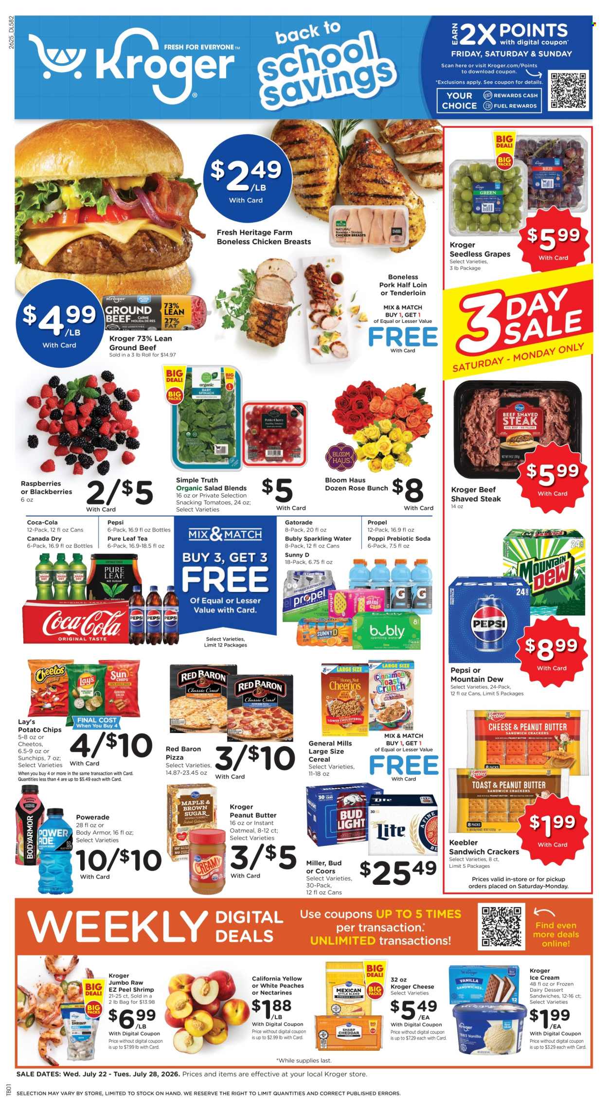 Kroger ad - 07/22/2026 - 07/28/2026. Page 1