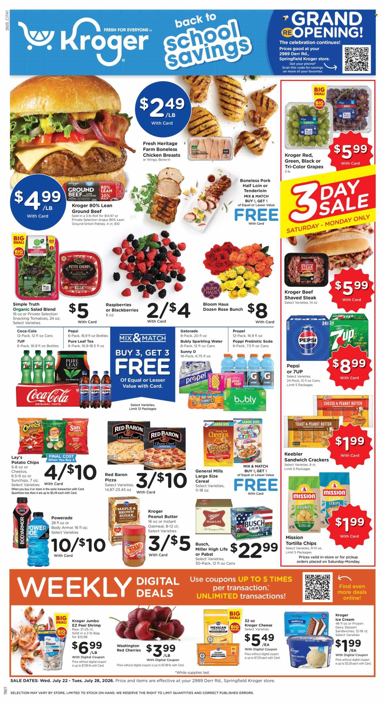 Kroger ad - 07/22/2026 - 07/28/2026. Page 1