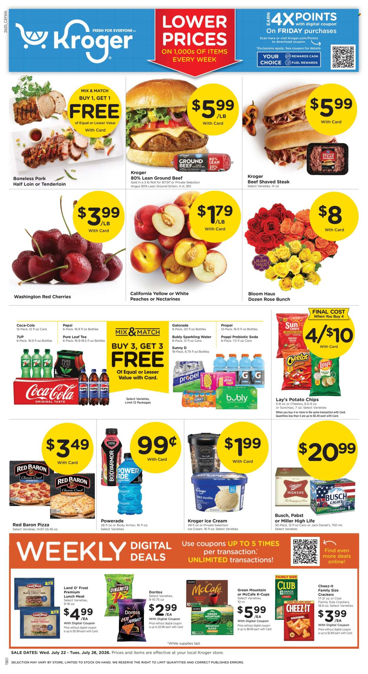Kroger ad - 07/22/2026 - 07/28/2026. Page 1