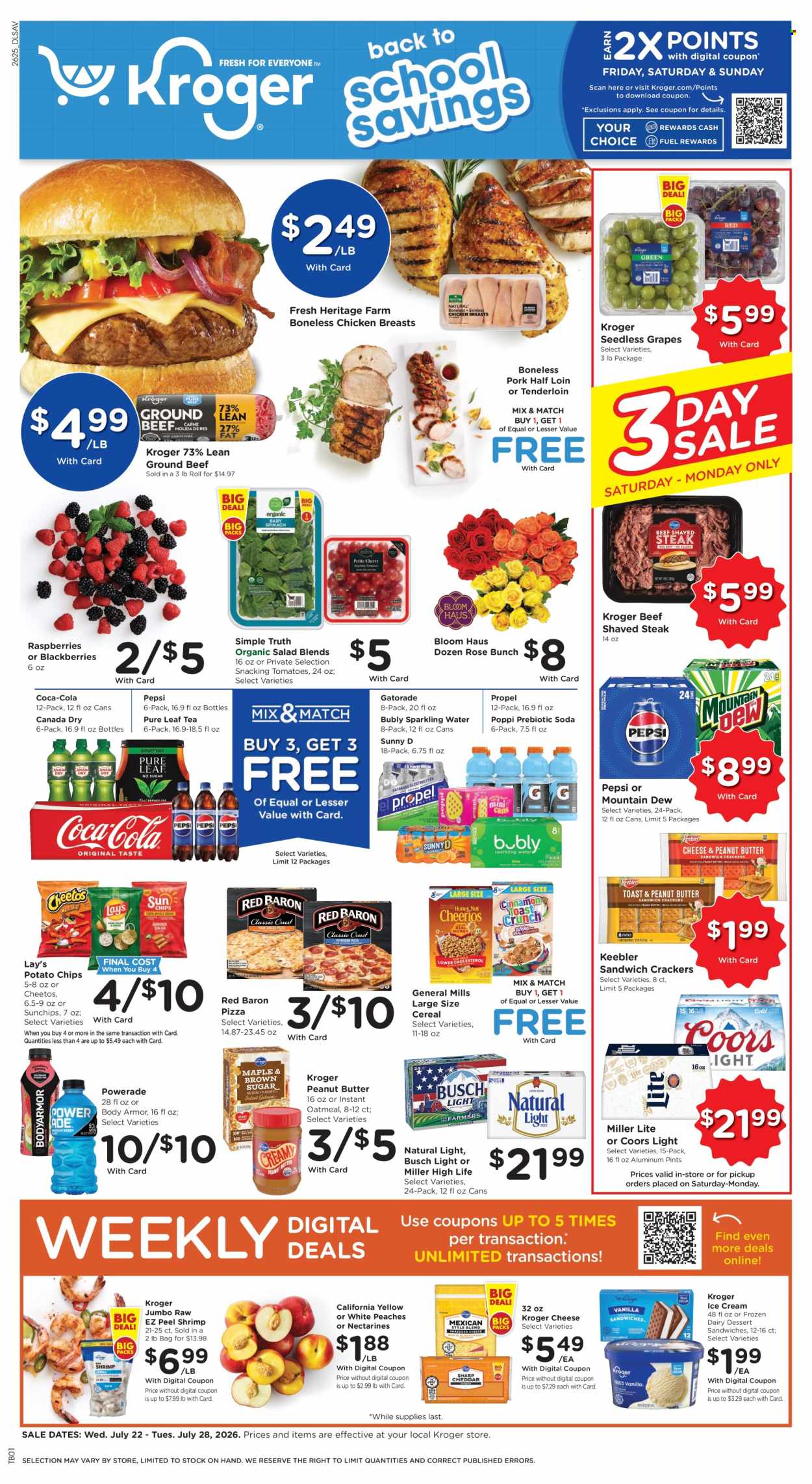 Kroger ad - 07/22/2026 - 07/28/2026. Page 1
