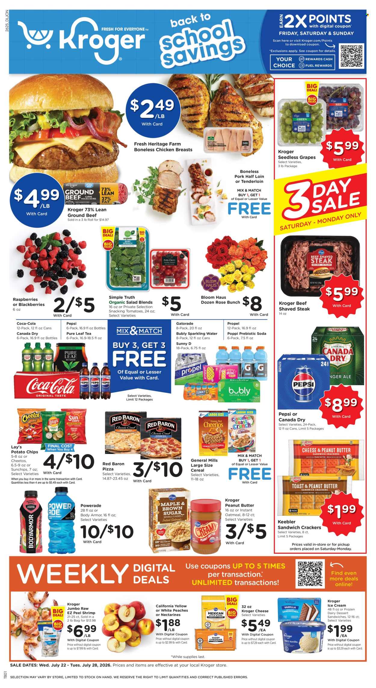 Kroger ad - 07/22/2026 - 07/28/2026. Page 1
