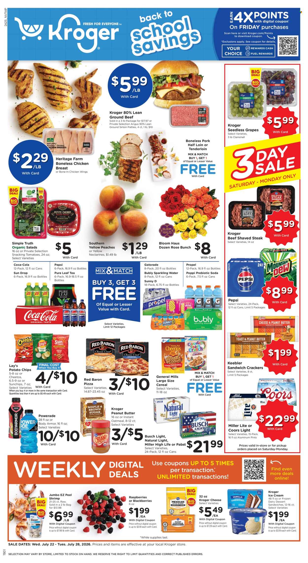 Kroger ad - 07/22/2026 - 07/28/2026. Page 1